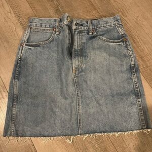 Rag and bone denim mini skirt, 27